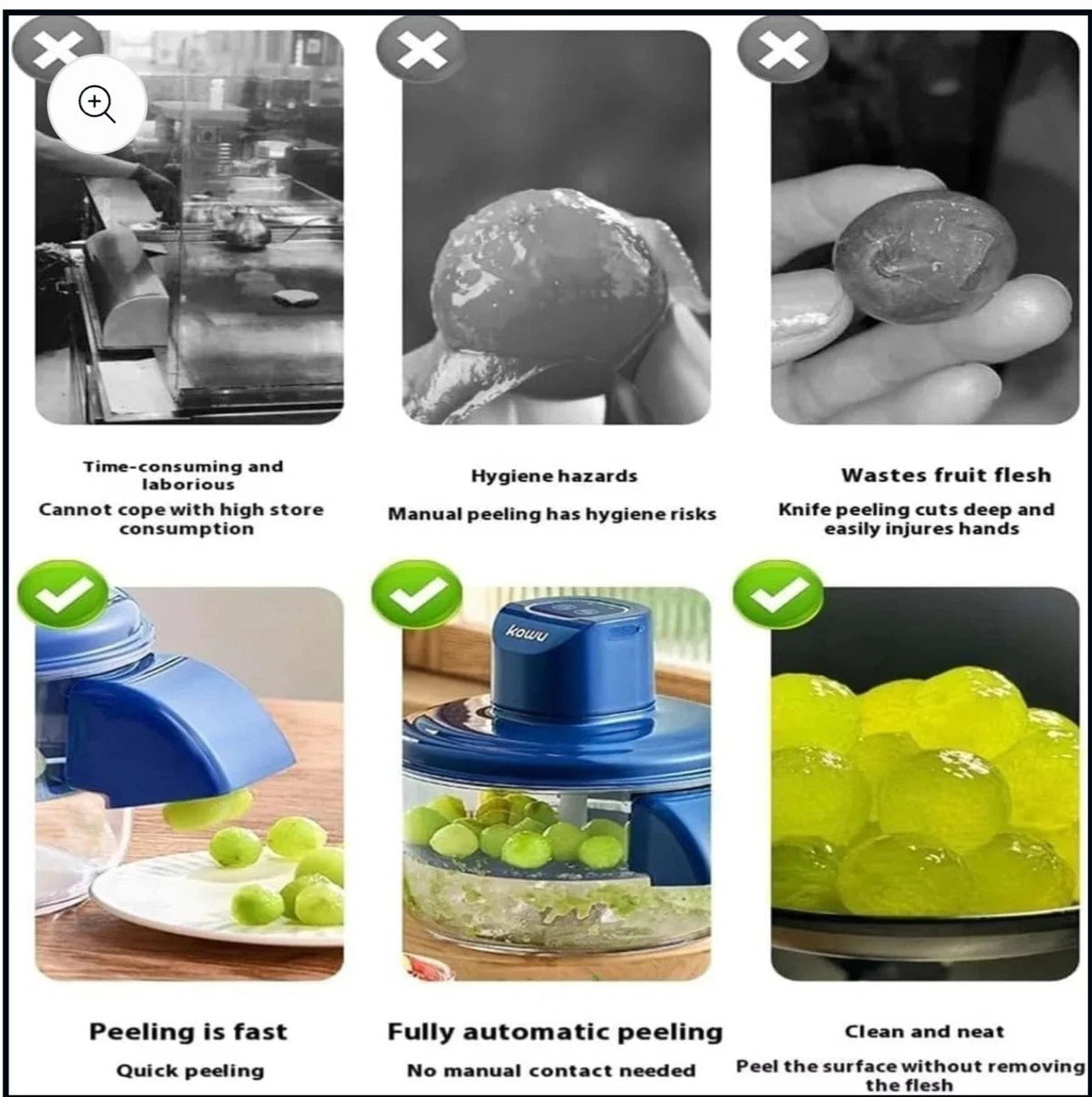 Electric Fruit Peeler Machine –  Peeling Fruits & Vegetables